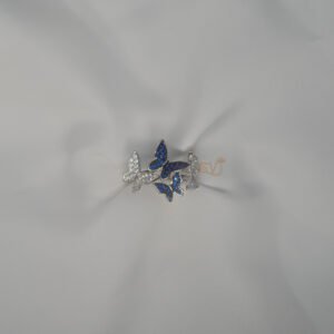 Butterfly Zircon Ring for Women