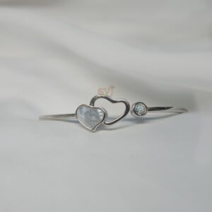 Daily Wear Zircon Diamond Kada with Lock